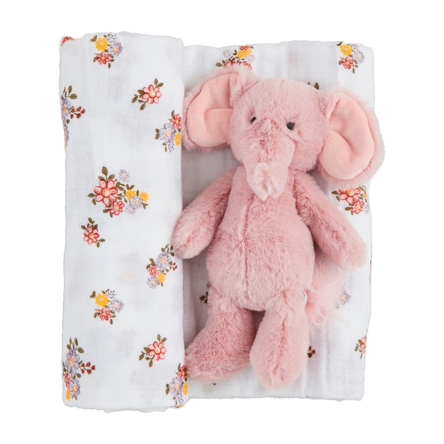 Swaddle & Rattle Set