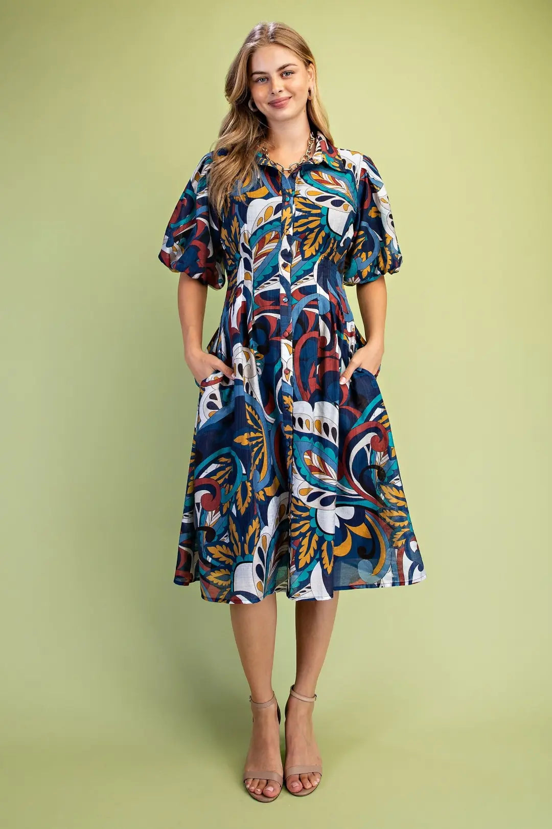 Indigo dress