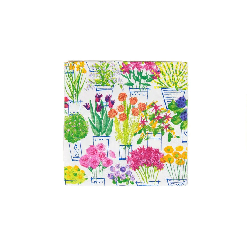 Flower Market Luncheon Napkins
