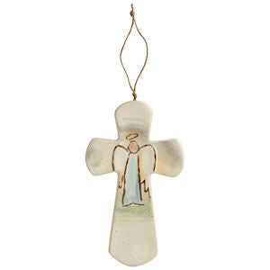 CERAMIC NATIVITY CROSS