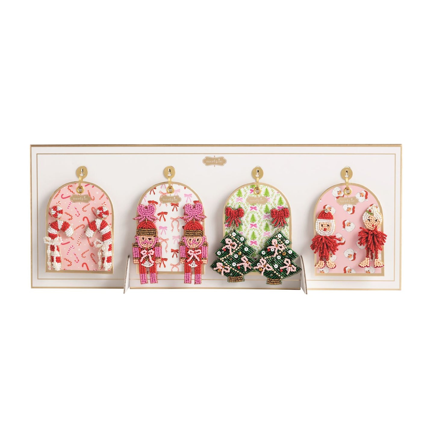 Holiday Beaded Earrings