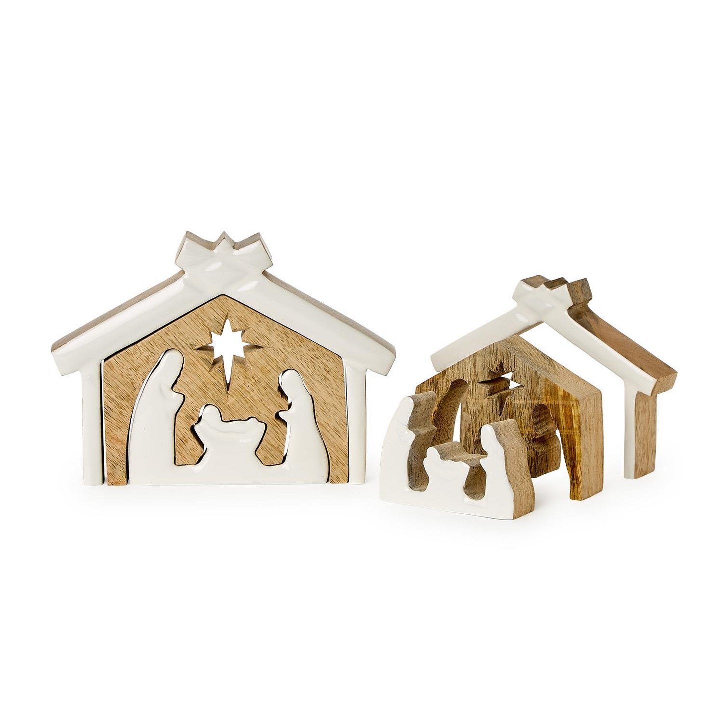 Hand-Crafted Nativity Scenes