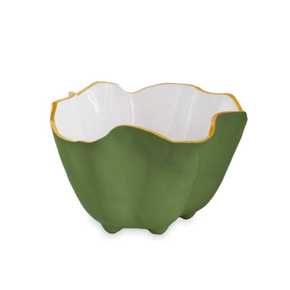 ENCANTO Onyx Ice Bucket (Leaf Green and White)