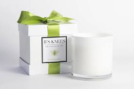 Fresh Bamboo 1 wick white glass Candle