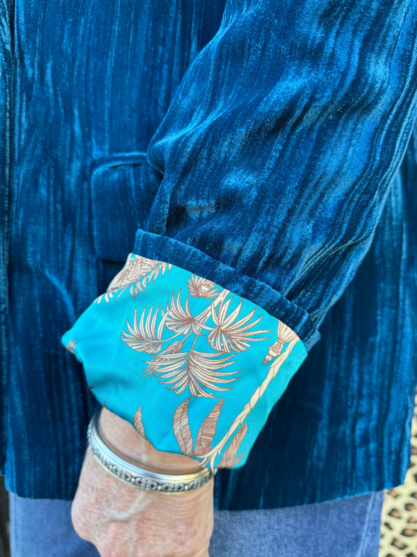 Kim Crushed Velvet Jacket