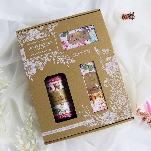 Rose and Peony Hand and Body Gift Box