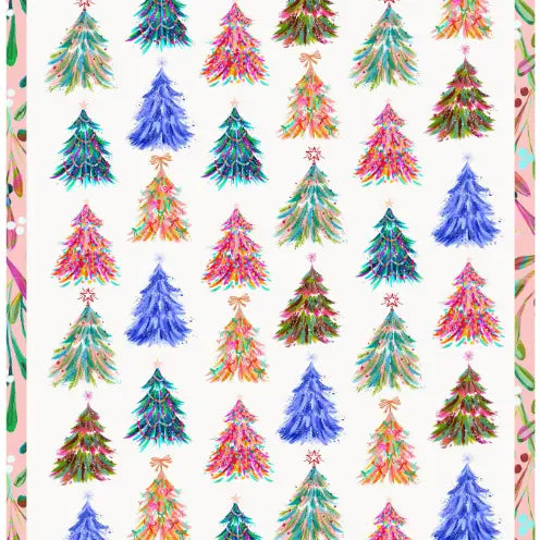 Spruce & Berries Tea Towel