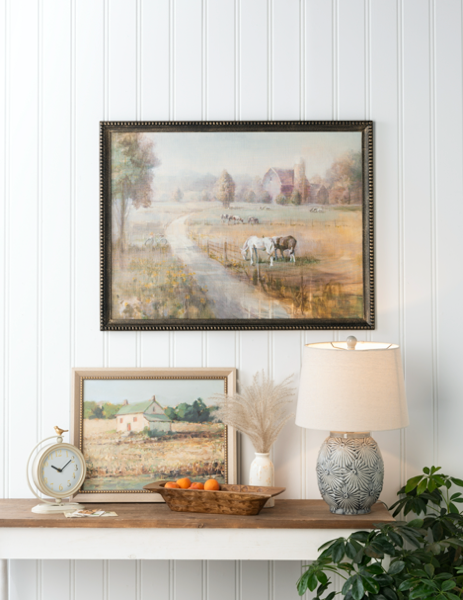 Pastoral Barn & Horse Wall Decor
