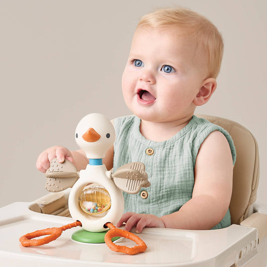 Itzy Twist & Bop™ - High Chair Sensory Toy Goose
