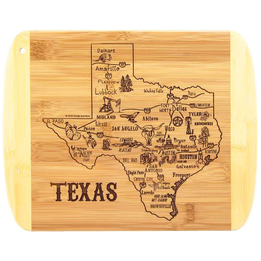 A Slice of Life Texas Cutting & Charcuterie Board