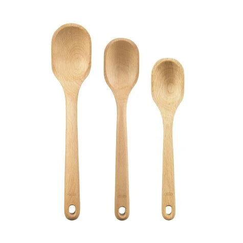 3 Piece Wooden Spoon Set