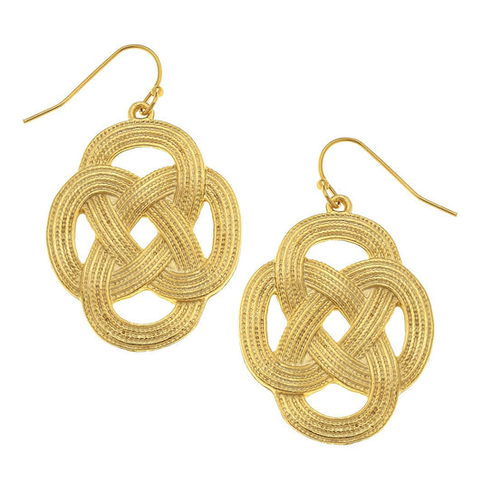 Gold Filigree Earrings