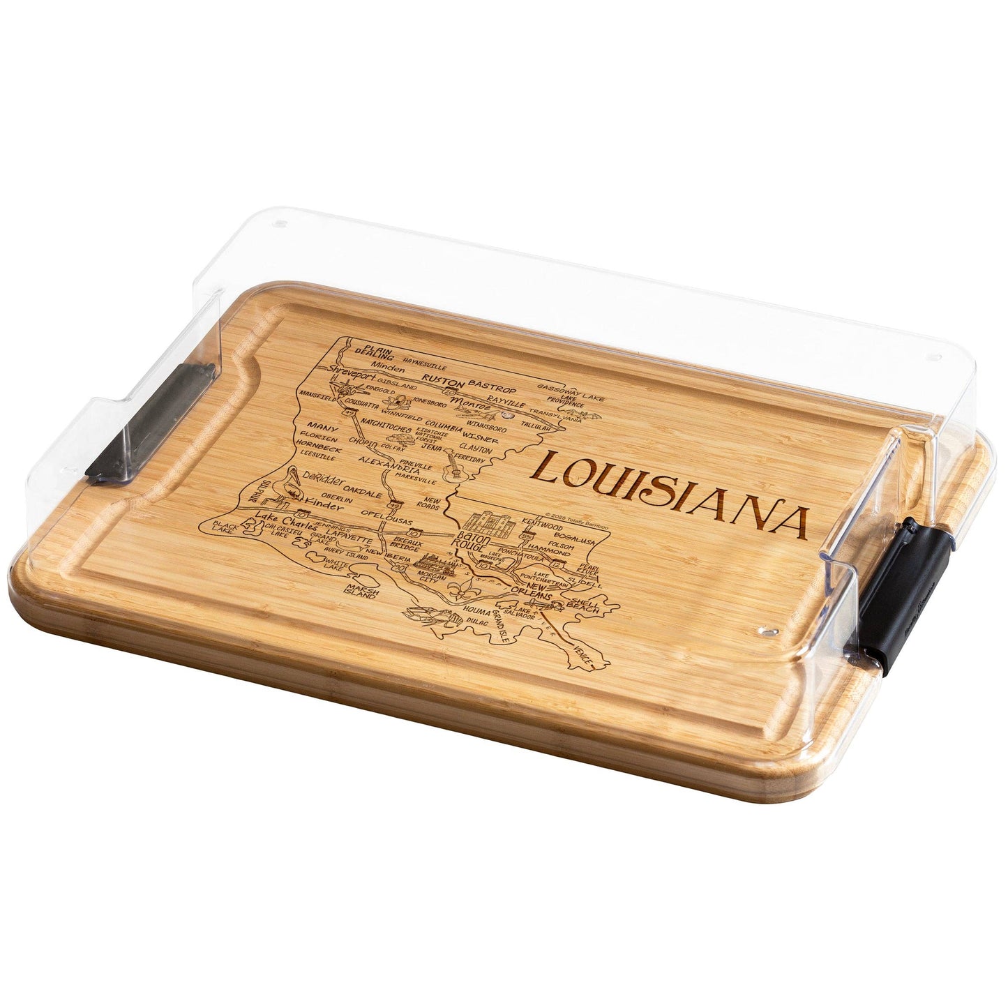 Flip, Serve & Store™ State Charcuterie Board with Lid: Texas