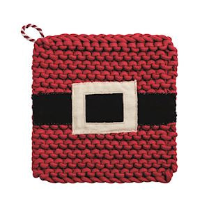 Santa Belt Pot Holder