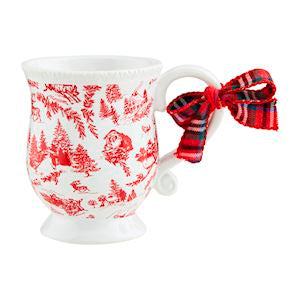 Sleigh Toile Mug