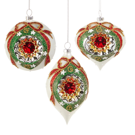 3.5" Witcheye with Bow Ornament