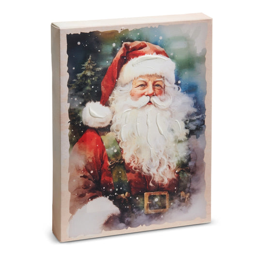 8" Santa Wishes Wall Art