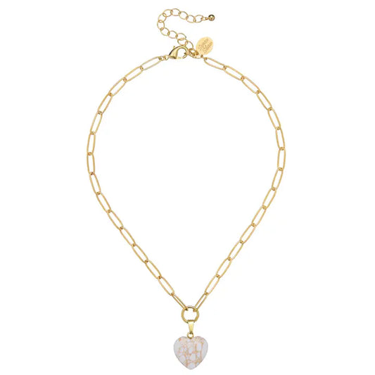 Audrey Heart Necklace