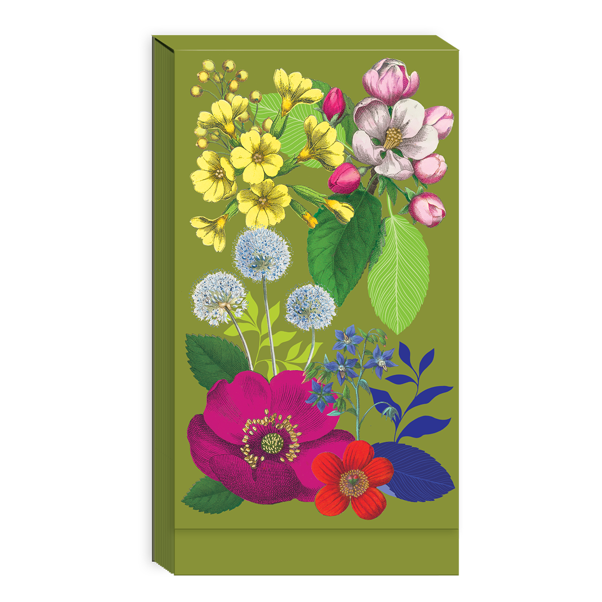 Vintage Floral Note Pad