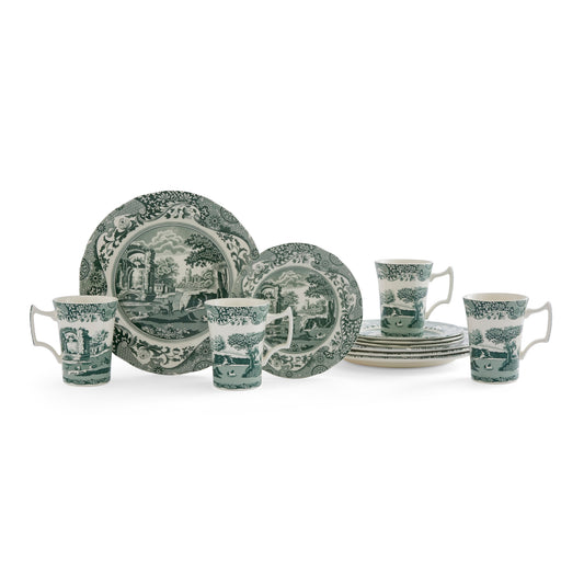Green Italian 12 Pc Set
