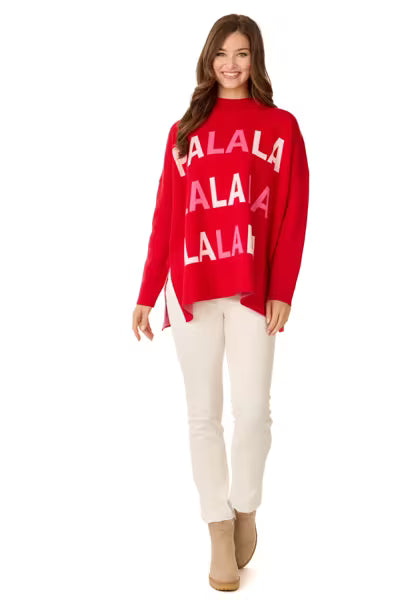 Holiday Jacquard One Size Sweater
