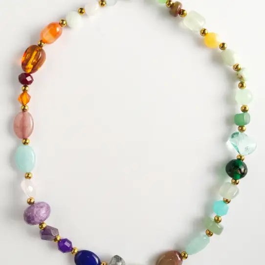 Color Muse Gemstone Necklace