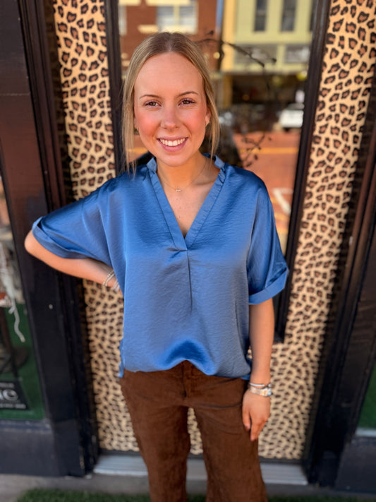 Sky Blue Top