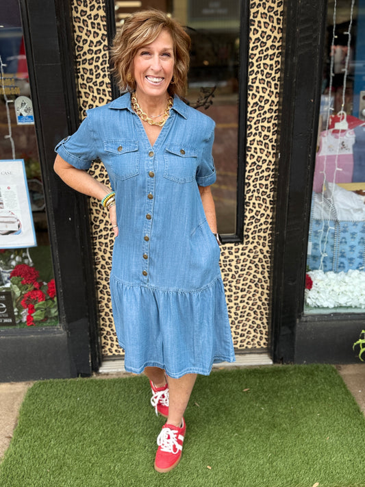 Denim Me Dress