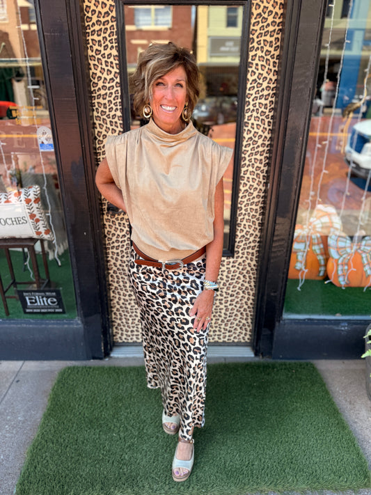 Leopard Skirt