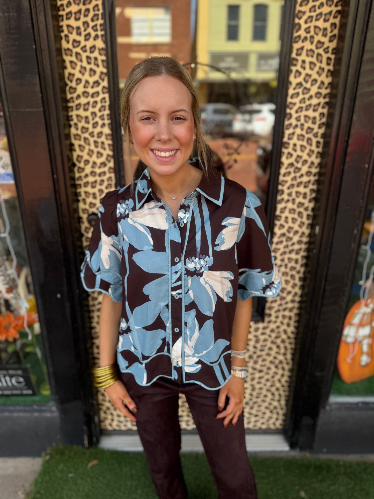 Brown Fall Top