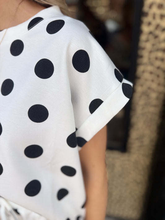 Scuba Polka Dot Lounge Set