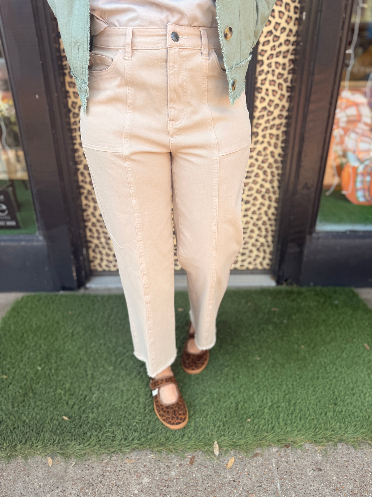 Relaxed Linen Blend Jacket