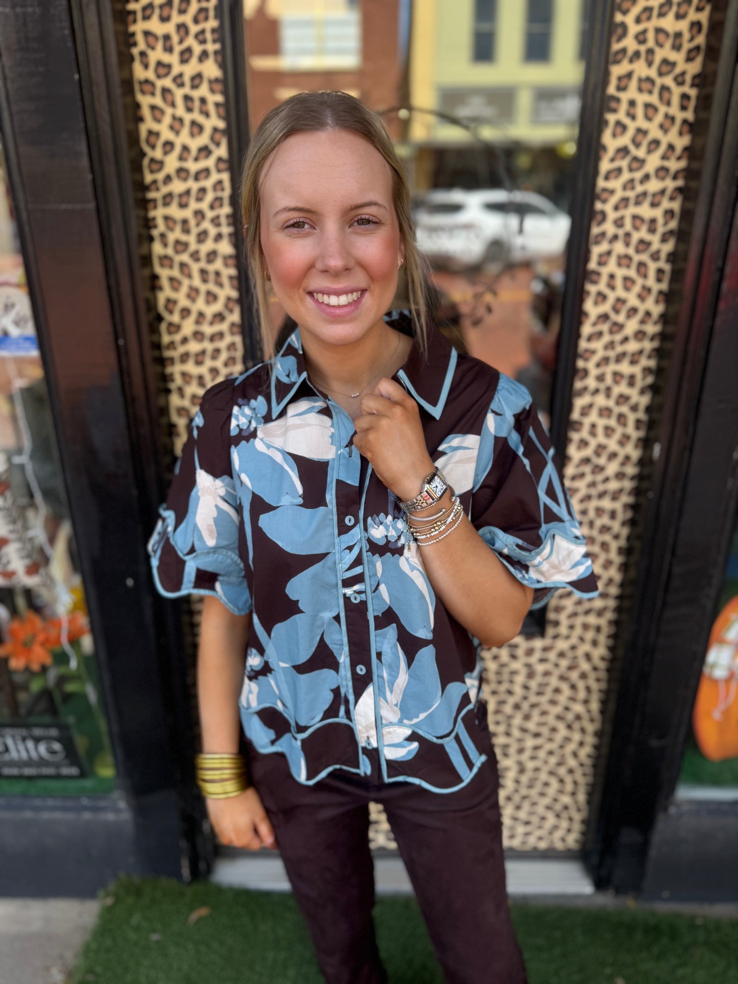 Brown Fall Top