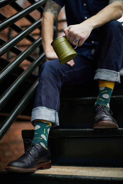 Golf Crew Socks, 2 pairs