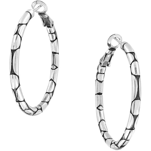 Pebble Small Hoop Earrings -small