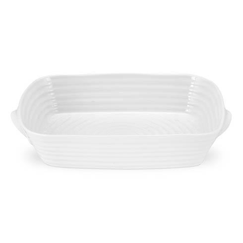 Sophie Conran White Medium Handled Rectangular Roasting Dish