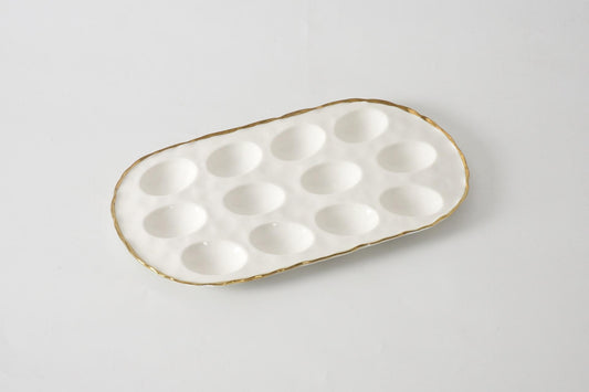 Portofino Oval Deviled Egg Tray