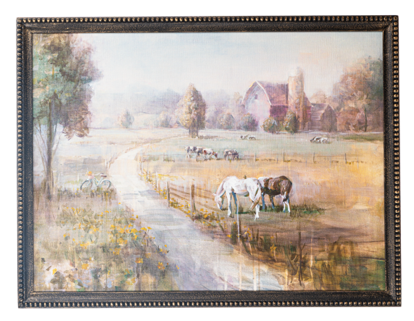 Pastoral Barn & Horse Wall Decor