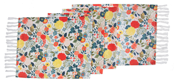 Flower Pattern Table Runner