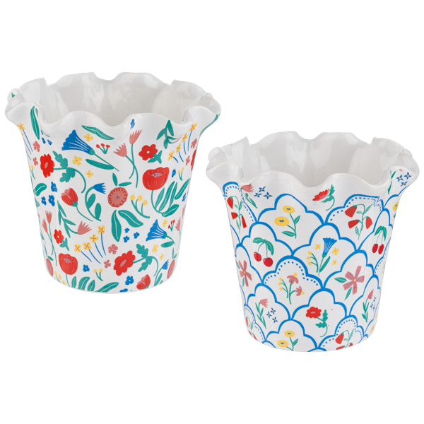 Scallop Edge Planter