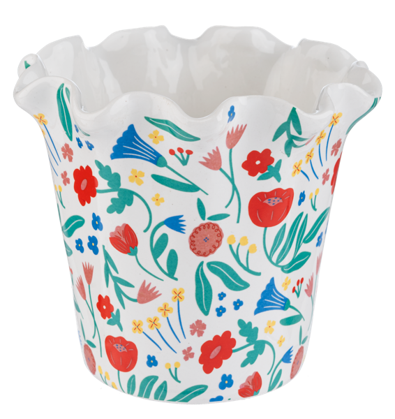 Scallop Edge Planter