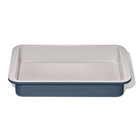 Non-Stick Pro Ceramic Coated Metal Bakeware 9” x 13” Cake Pan – Storm Blue